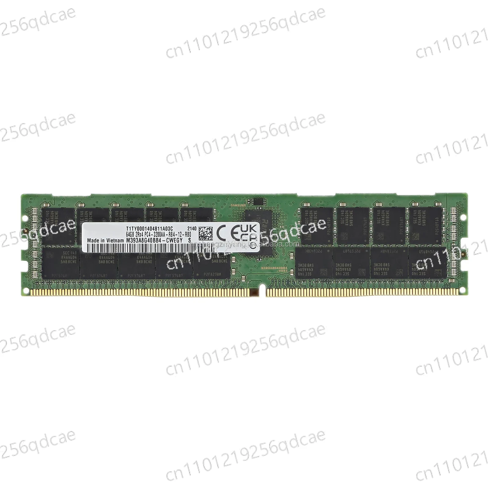 64Gb Ddr4 Ecc Reg 3200Mhz - M393A8G40AB2-CWE 64GB DDR4 Pc4 3200 ECC