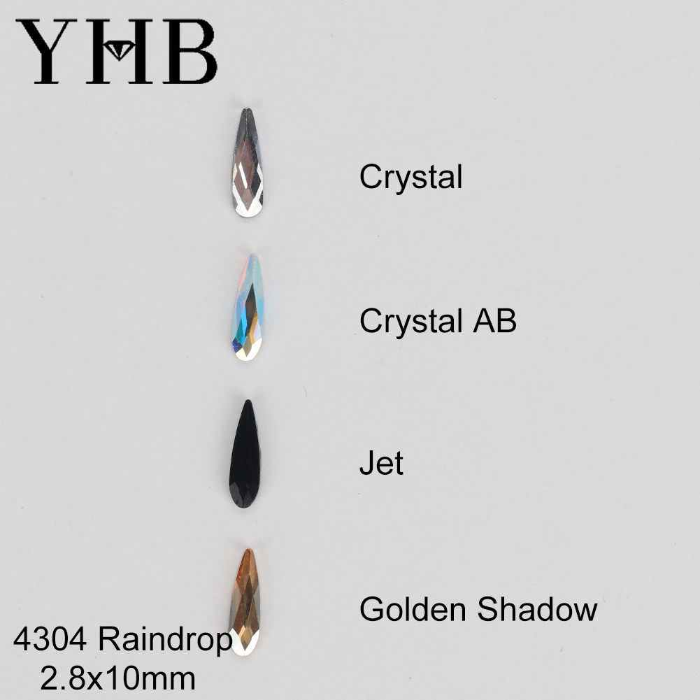 Platinum 8280 - Cristales de brillantina YHB con forma