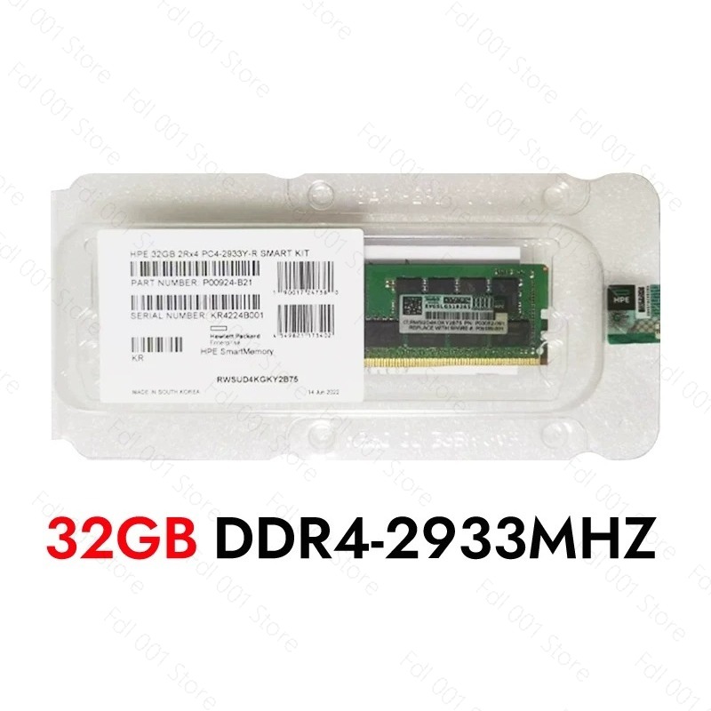 Memoria de Servidor HPE 32GB 2 - 32Gb 2Rx4 Pc4 2933Y reseña y precio