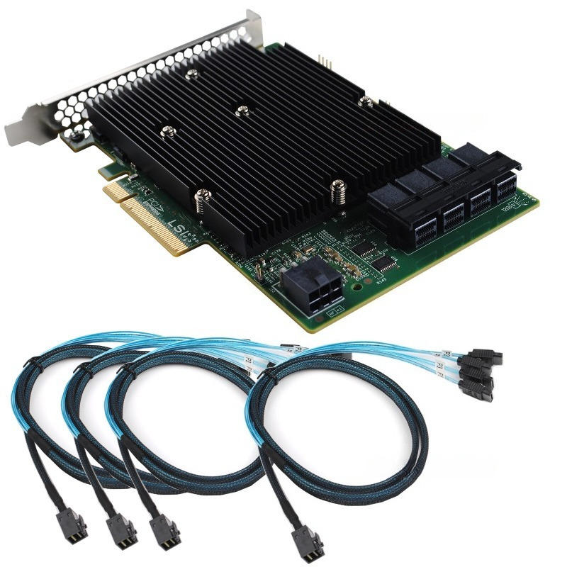 Tarjeta Adaptadora HBA LSI SAS - Lsi 9300 16I Hba It Mode reseña y precio