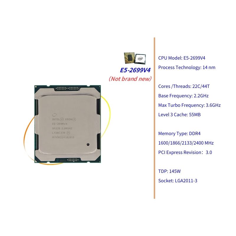 PANDL-Juego de combinación de  - E5 2699 V4 reseña y precio