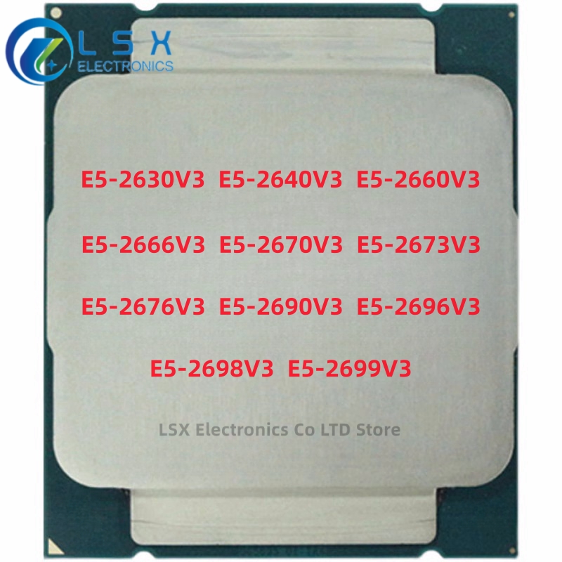 Xeon E5-2630V3 E5-2640V3 E5-26 - E5 2696 V3 reseña y precio