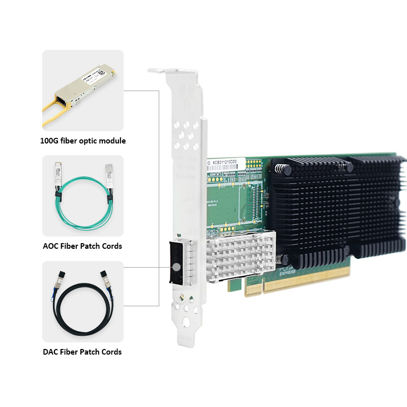 LR-LINK 1019PF-QSFP28 PCIe x16 - 100Gbe Qsfp28 Network Card reseña y precio