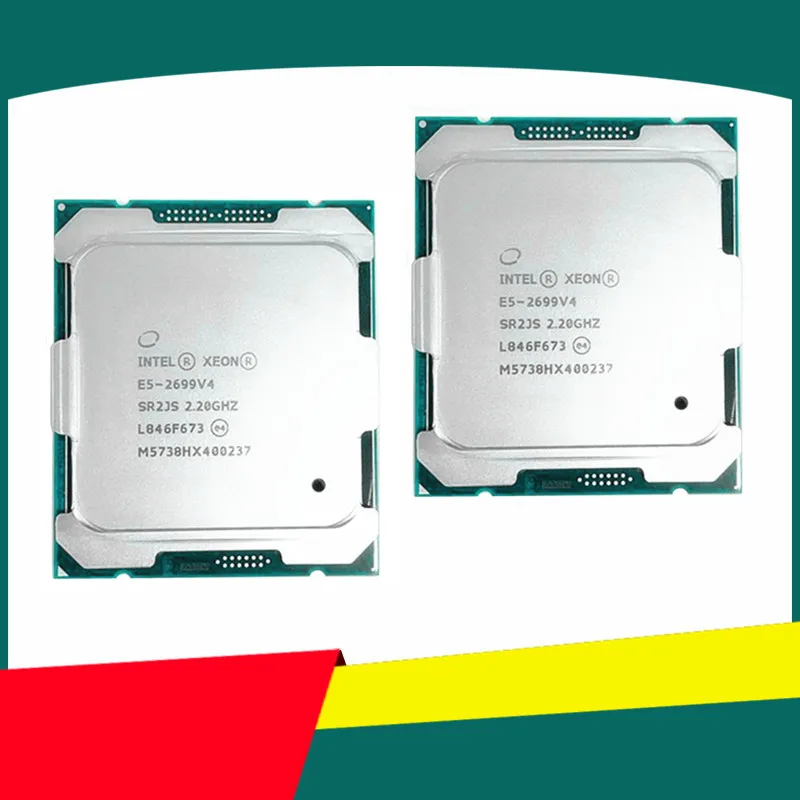 CPU E5-2699V4 2.20GHz 22s 55M  - E5 2699 V4 reseña y precio
